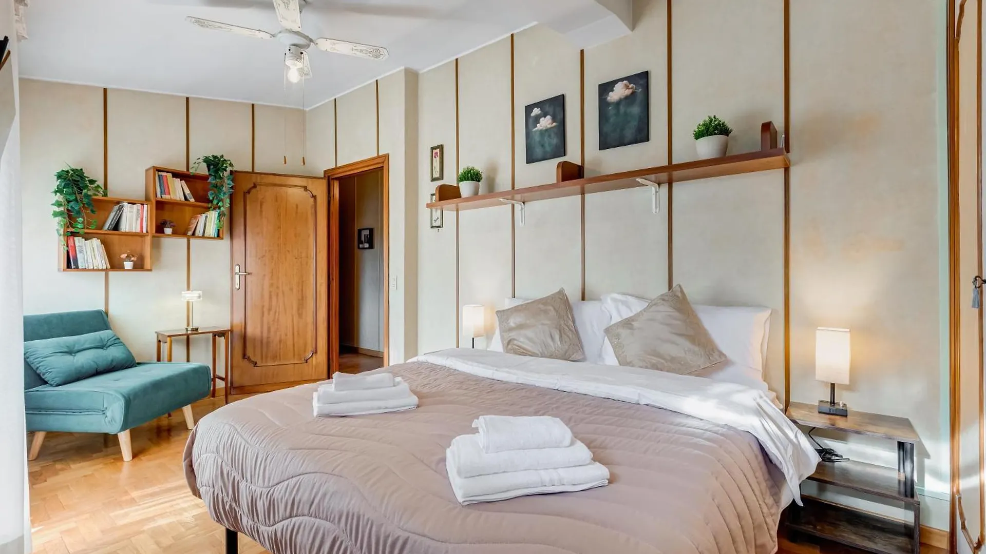 The Elegant Penthouse - Ampio Attico Con Posto Auto Apartment Rome Italy